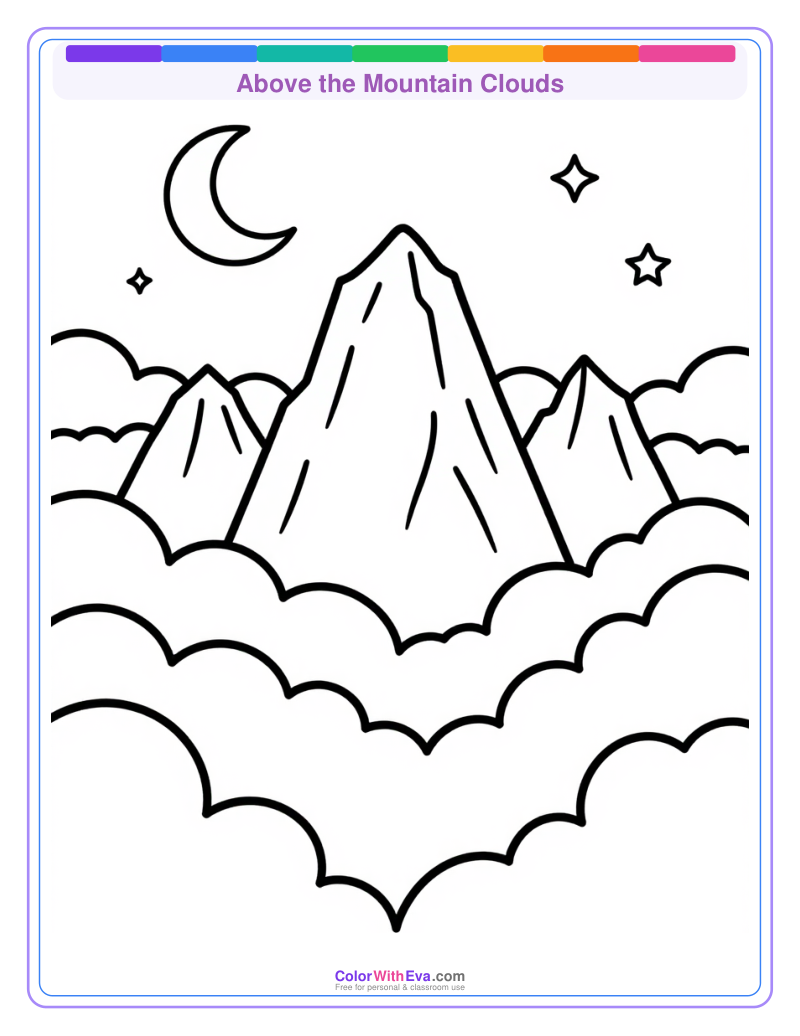 Above the Mountain Clouds preview