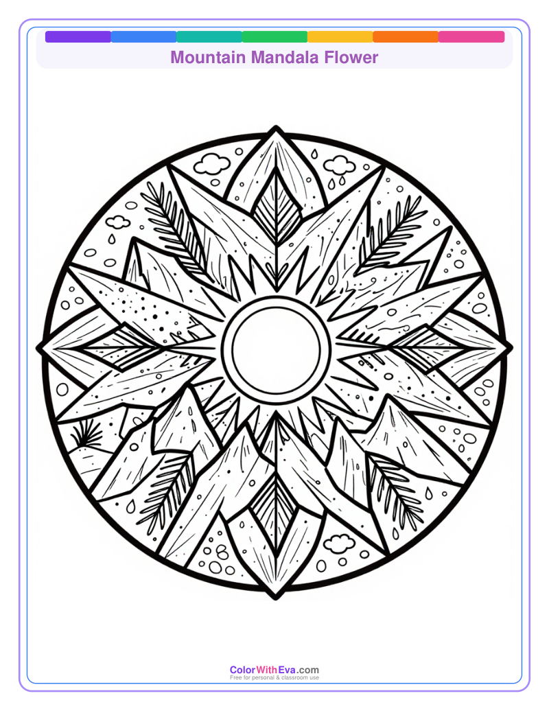 Mountain Mandala Flower thumbnail