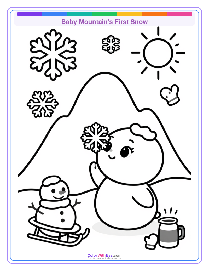 Baby Mountain's First Snow thumbnail