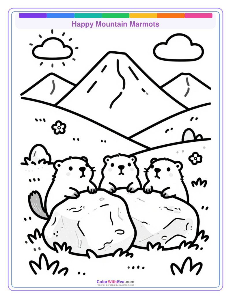 Happy Mountain Marmots preview