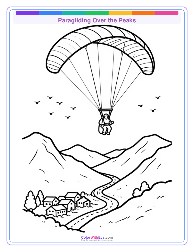 Paragliding Over the Peaks preview