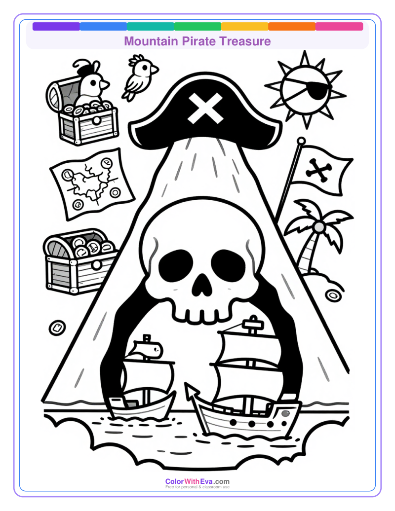 Mountain Pirate Treasure preview