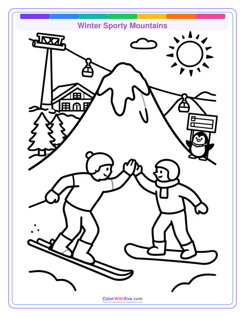 Winter Sporty Mountains thumbnail