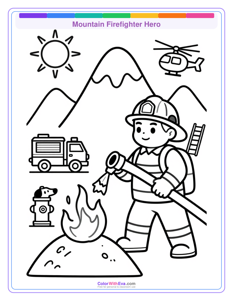 Mountain Firefighter Hero preview