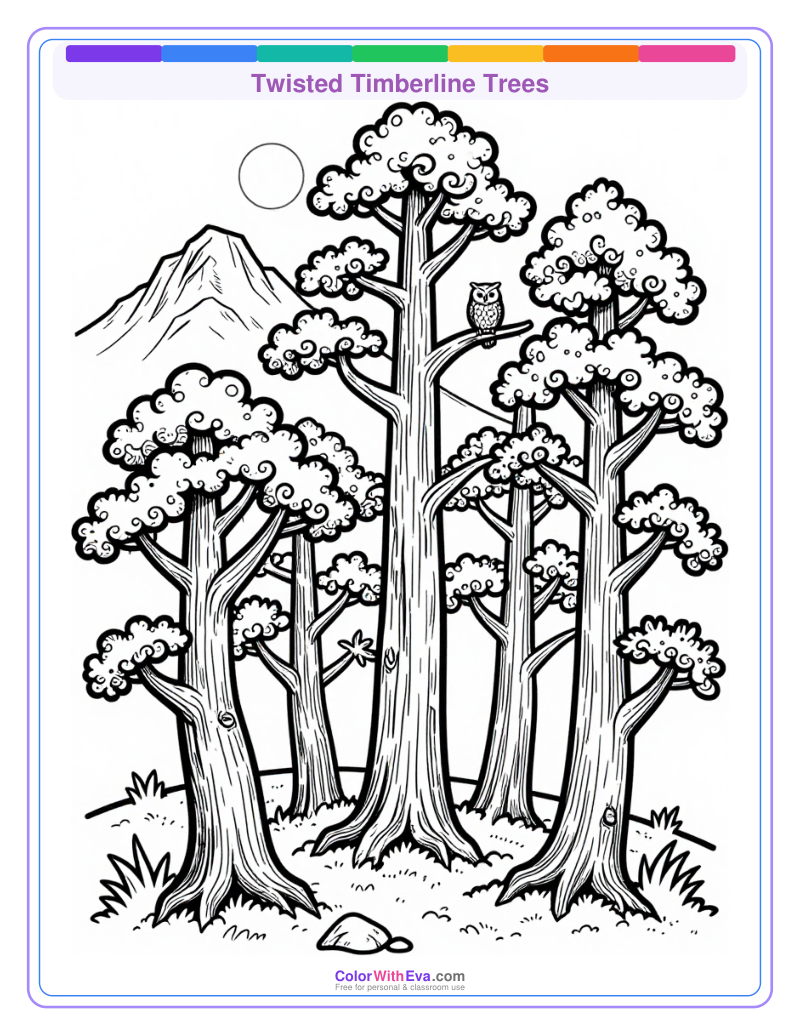 Twisted Timberline Trees preview