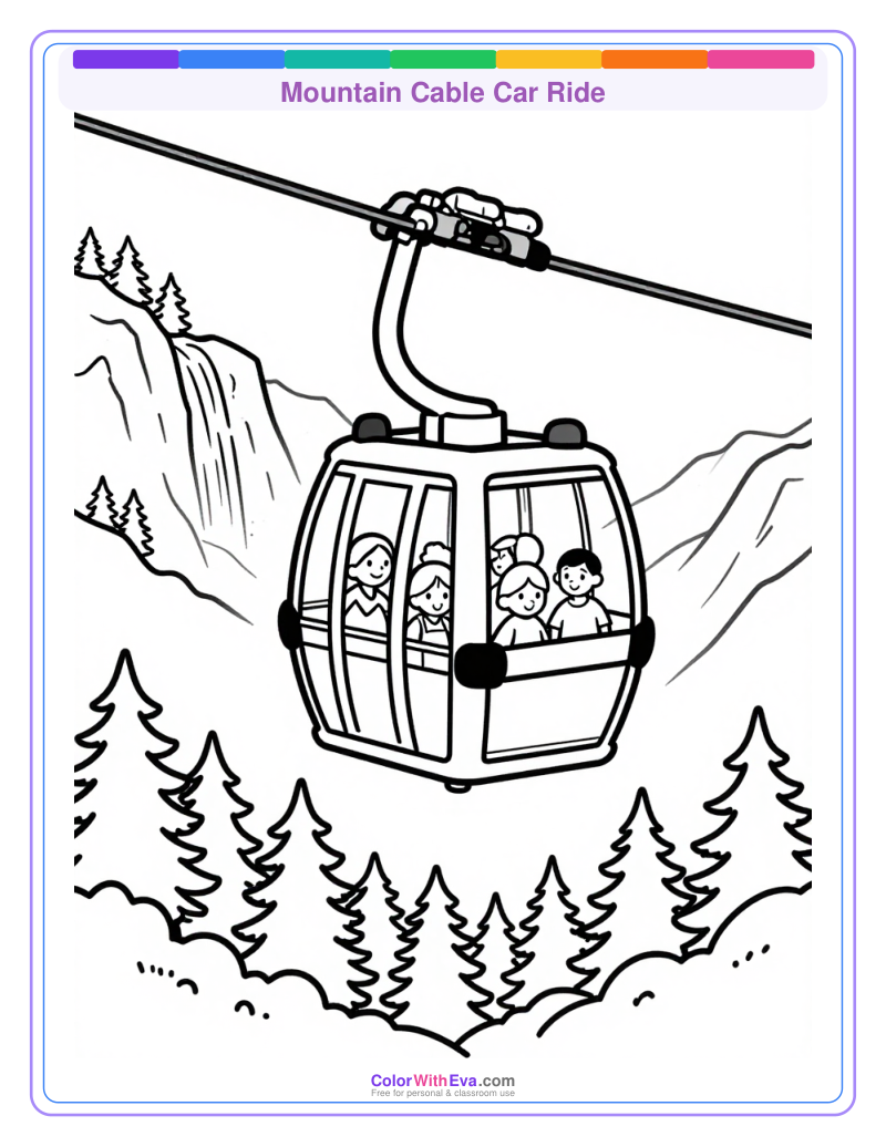 Mountain Cable Car Ride preview