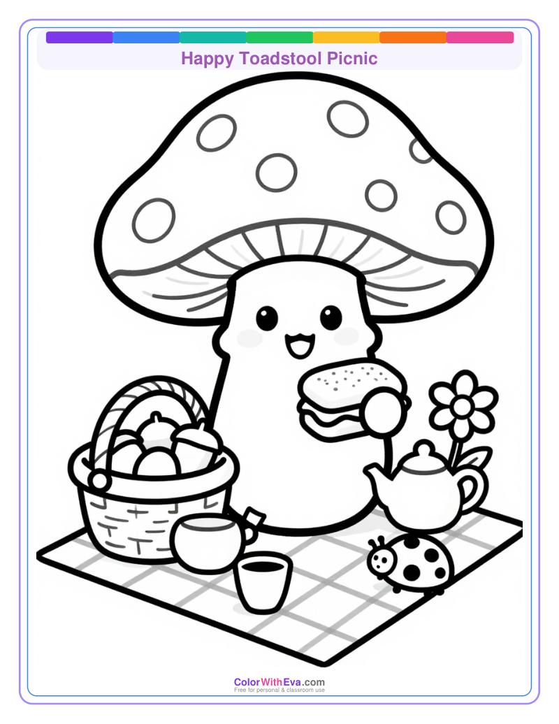 Happy Toadstool Picnic thumbnail