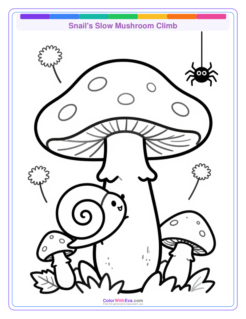 Snail's Slow Mushroom Climb preview