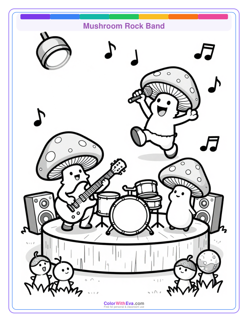 Mushroom Rock Band thumbnail