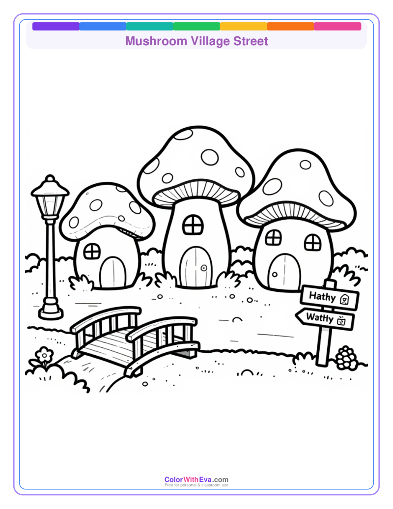 Mushroom Village Street preview