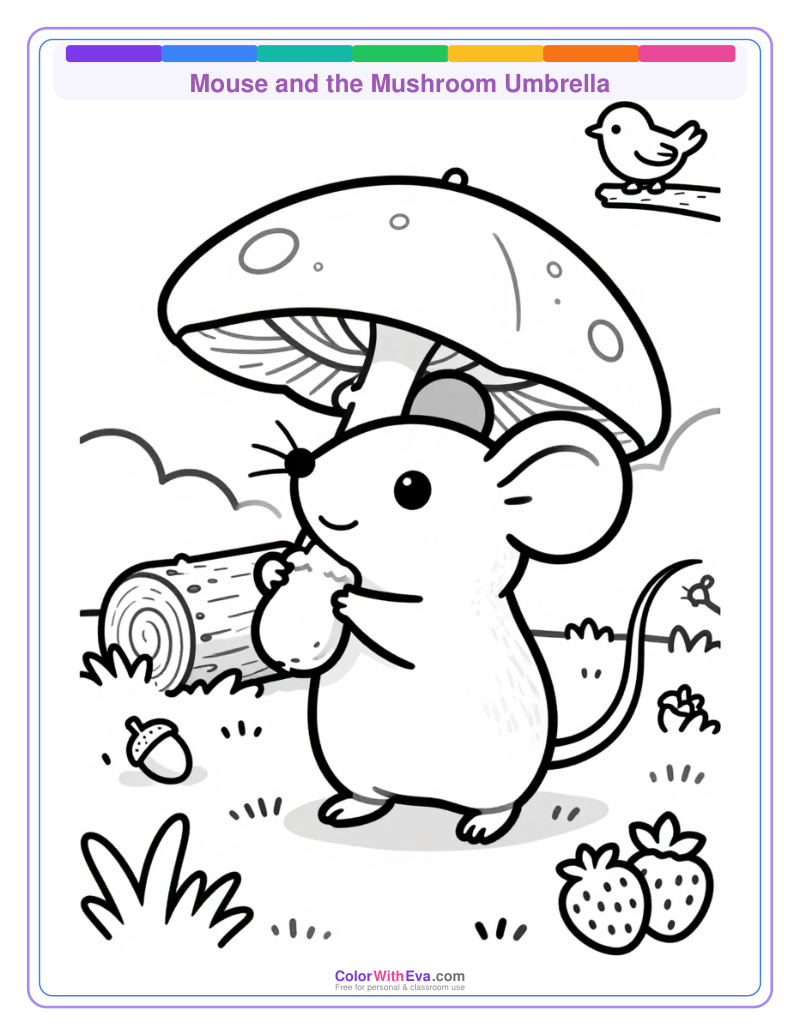 Mouse and the Mushroom Umbrella preview