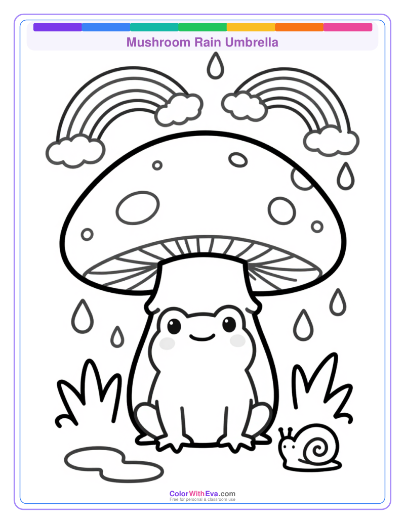 Mushroom Rain Umbrella thumbnail
