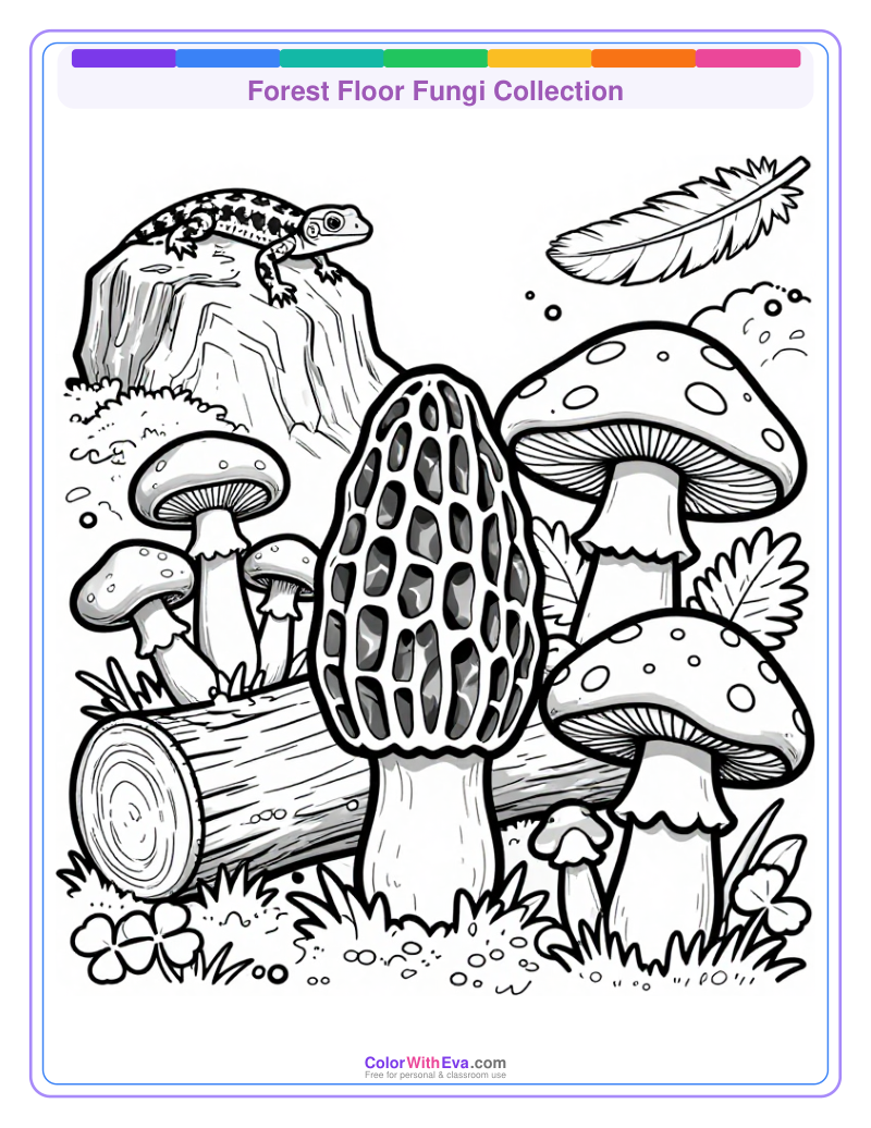 Forest Floor Fungi Collection preview
