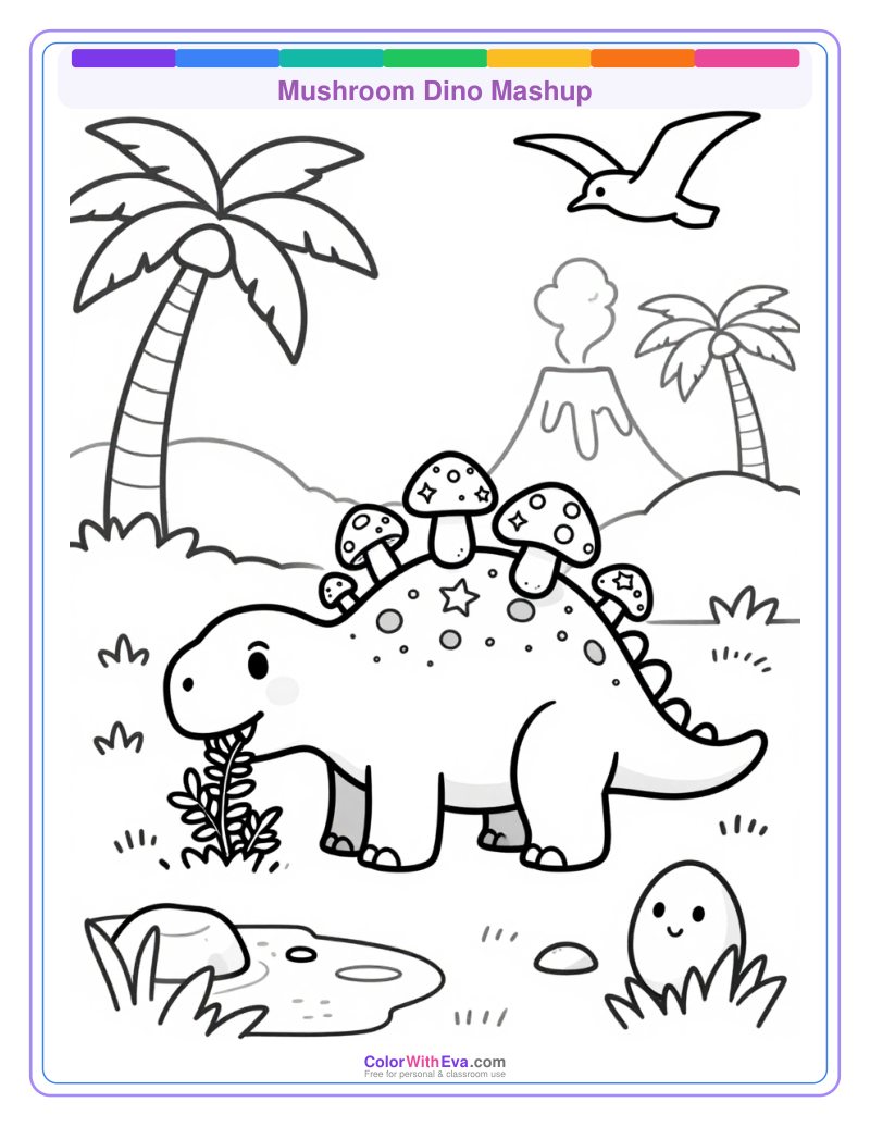 Mushroom Dino Mashup thumbnail