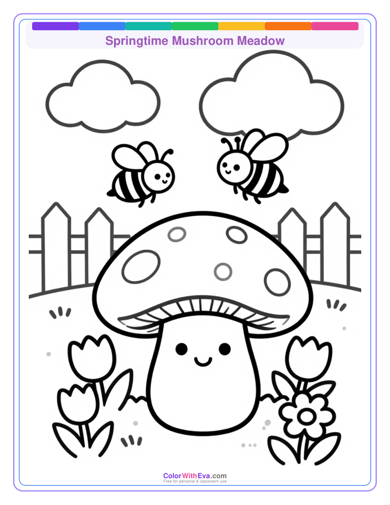 Springtime Mushroom Meadow preview