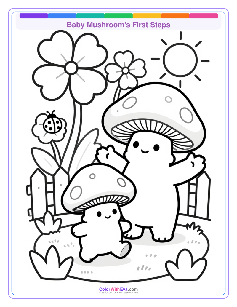 Baby Mushroom's First Steps thumbnail