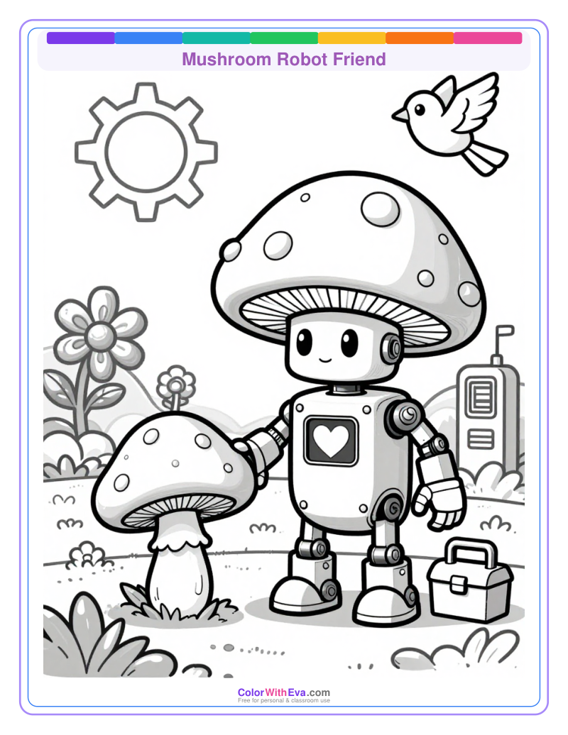 Mushroom Robot Friend thumbnail