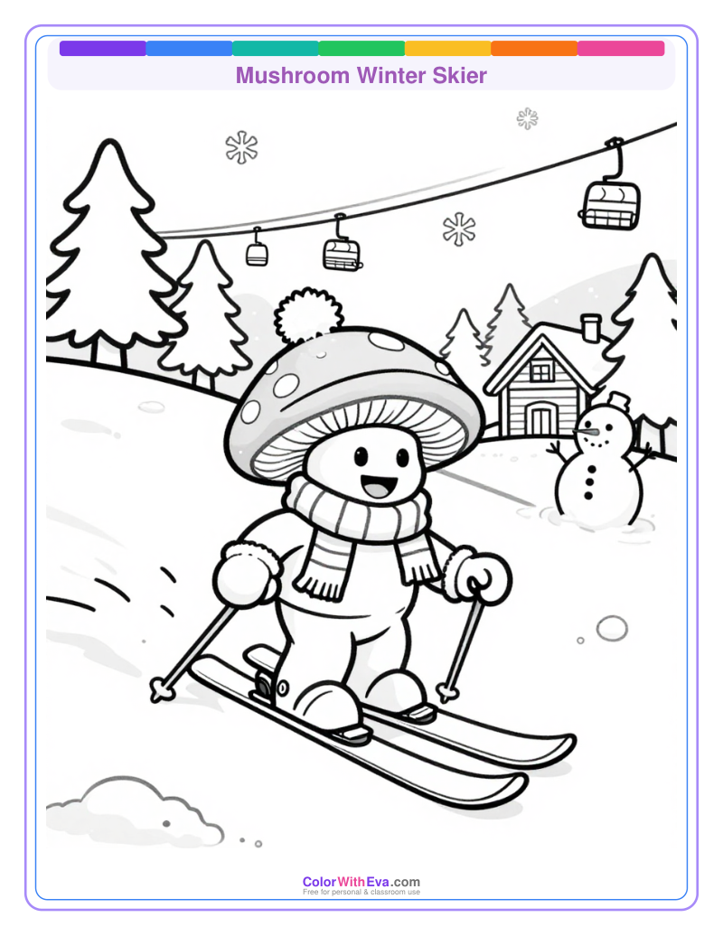Mushroom Winter Skier thumbnail