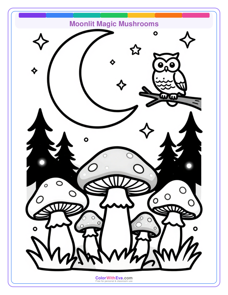 Moonlit Magic Mushrooms preview