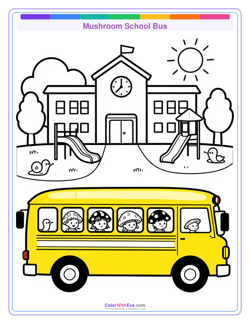 Mushroom School Bus thumbnail