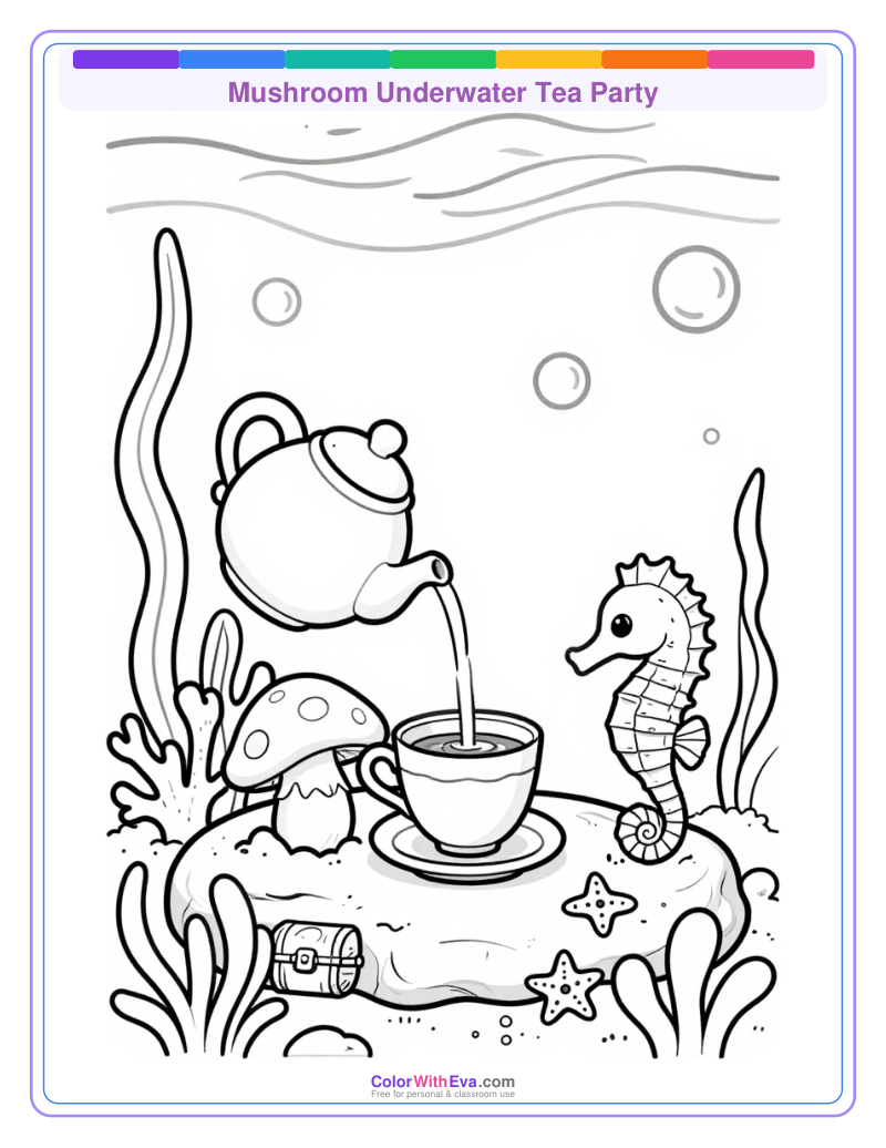 Mushroom Underwater Tea Party thumbnail