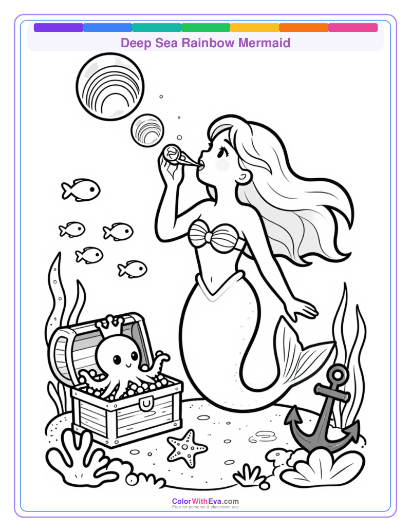 Deep Sea Rainbow Mermaid thumbnail