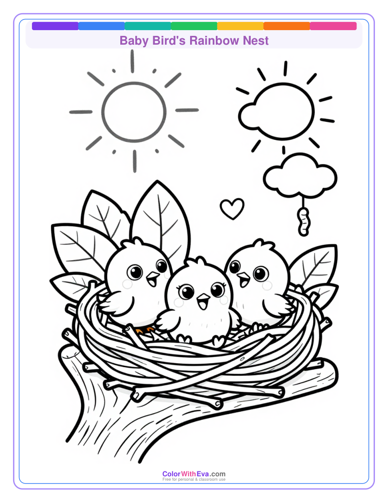 Baby Bird's Rainbow Nest thumbnail