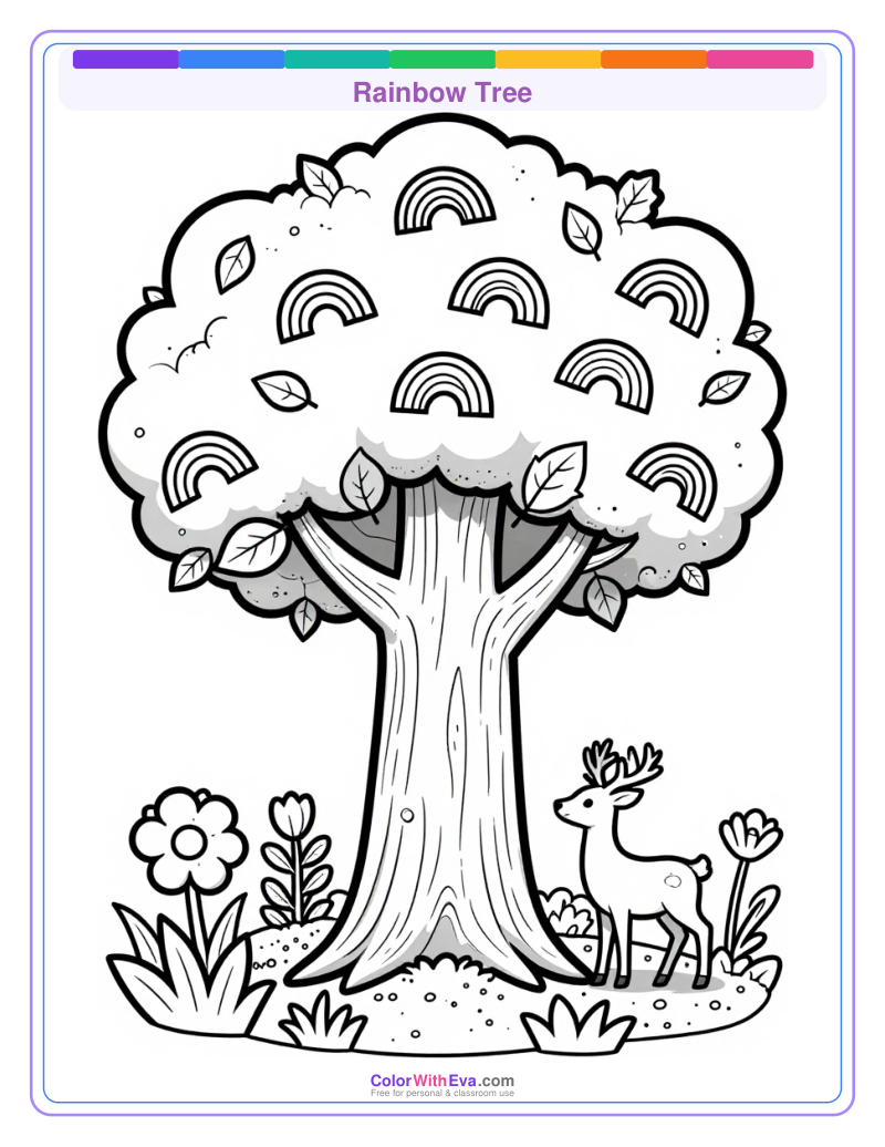 Rainbow Tree preview