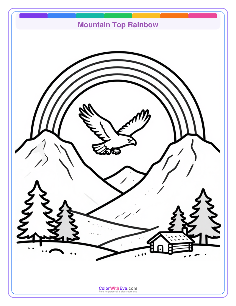 Mountain Top Rainbow preview