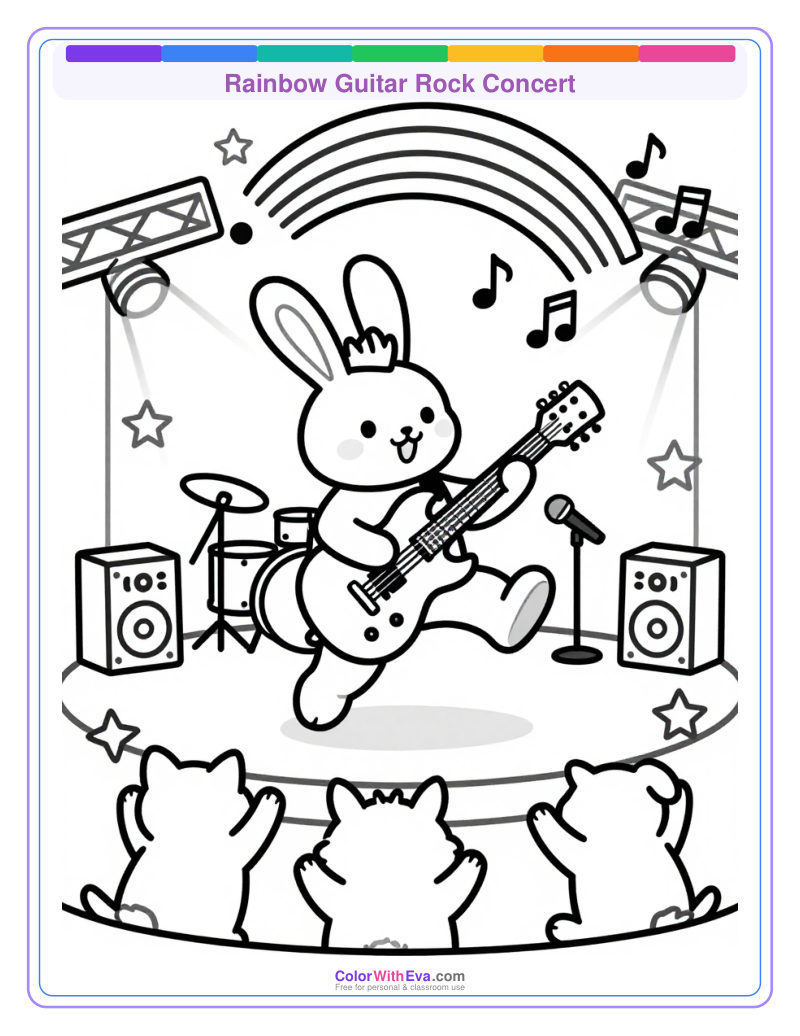 Rainbow Guitar Rock Concert thumbnail