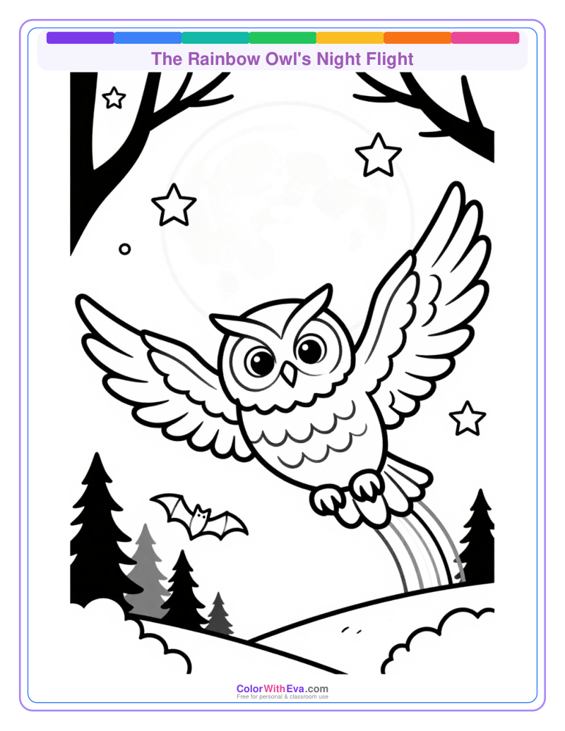 The Rainbow Owl's Night Flight thumbnail