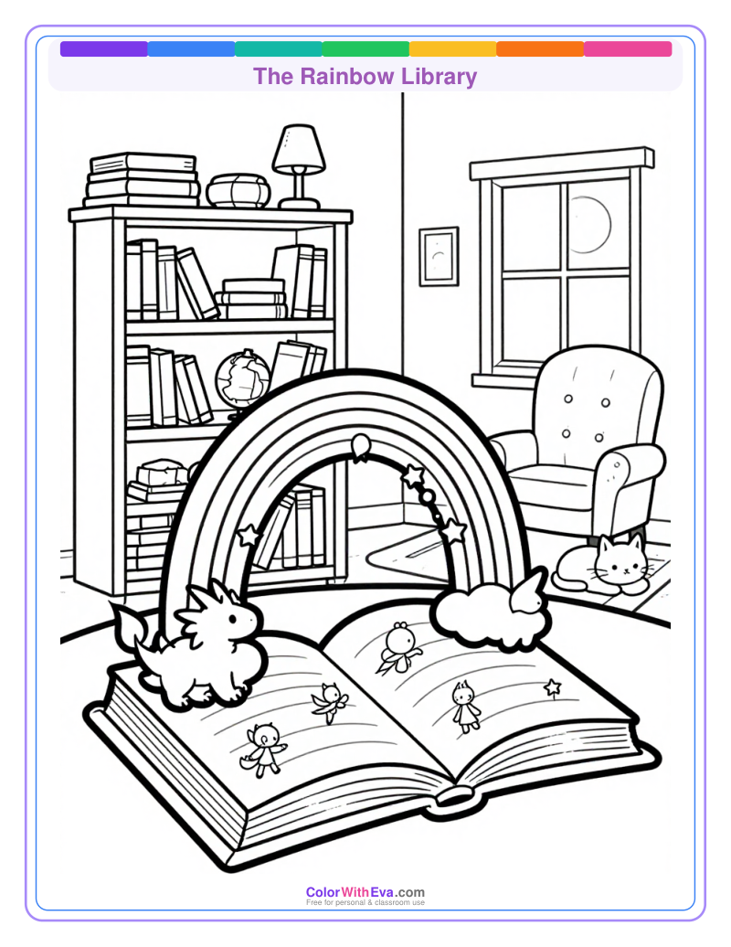 The Rainbow Library preview