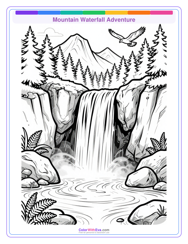 Mountain Waterfall Adventure preview