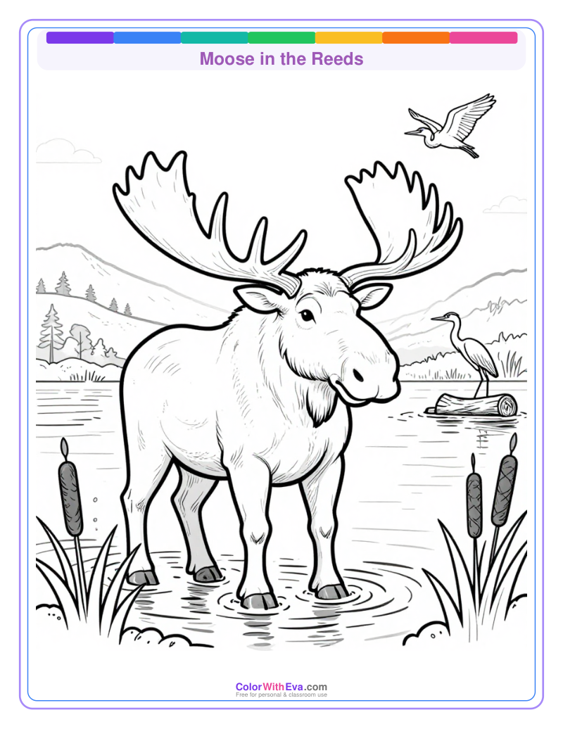 Moose in the Reeds preview