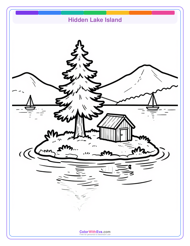 Hidden Lake Island preview