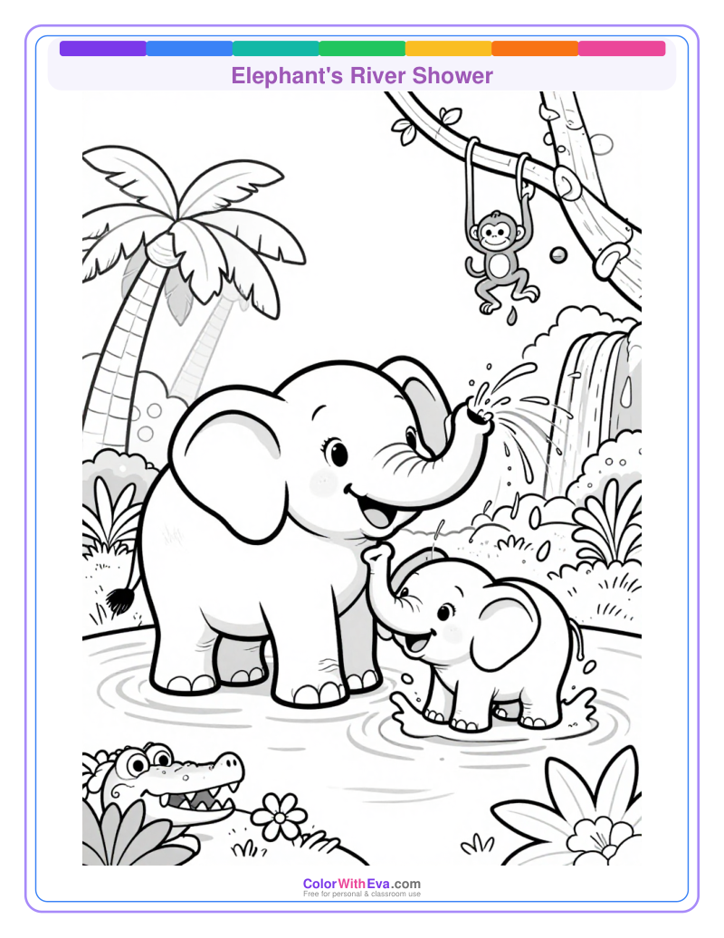 Elephant's River Shower thumbnail