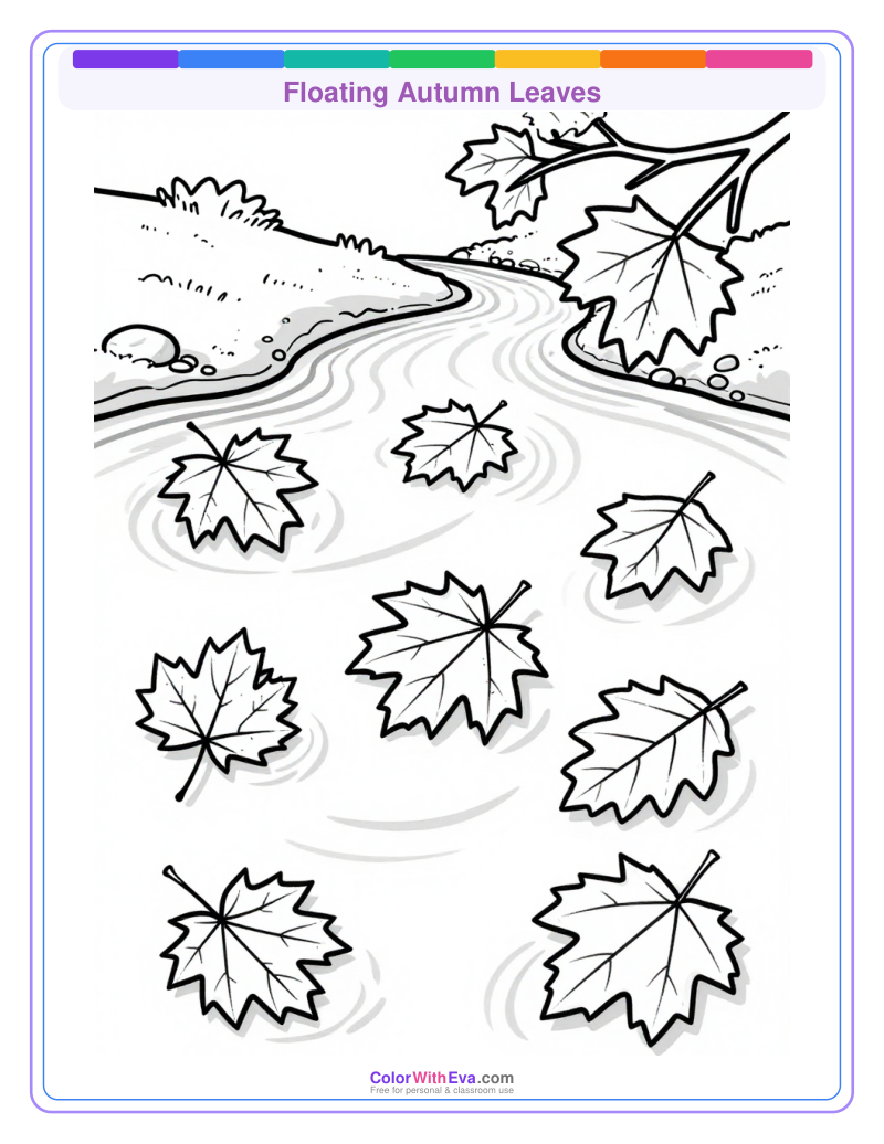 Floating Autumn Leaves preview