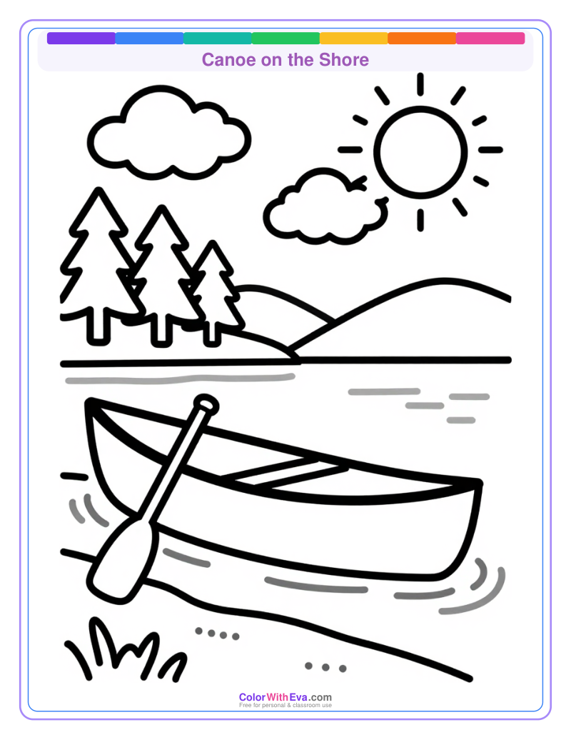 Canoe on the Shore preview