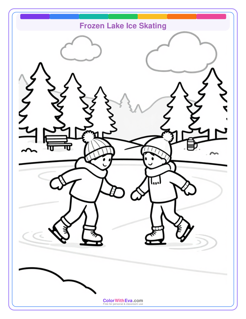Frozen Lake Ice Skating preview