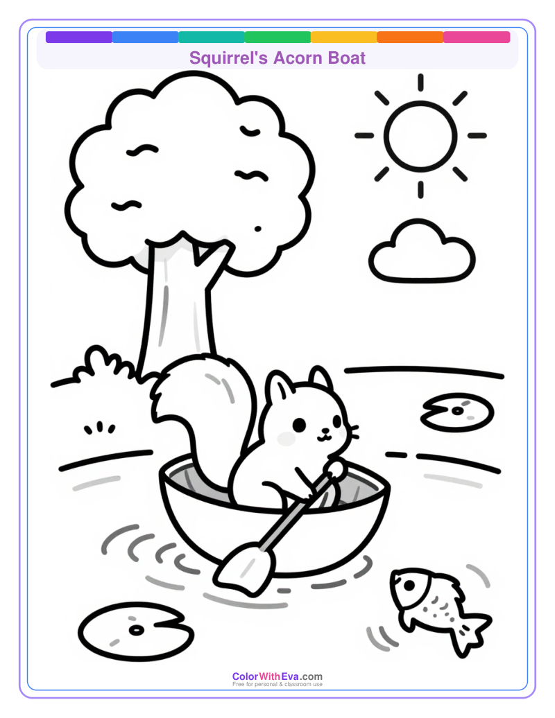 Squirrel's Acorn Boat thumbnail
