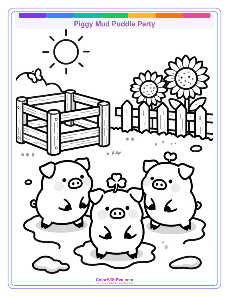 Piggy Mud Puddle Party thumbnail