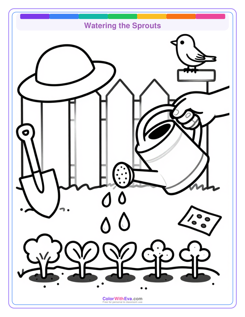 Watering the Sprouts preview