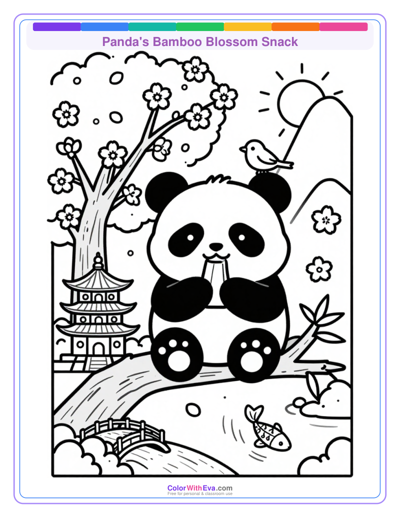 Panda's Bamboo Blossom Snack thumbnail