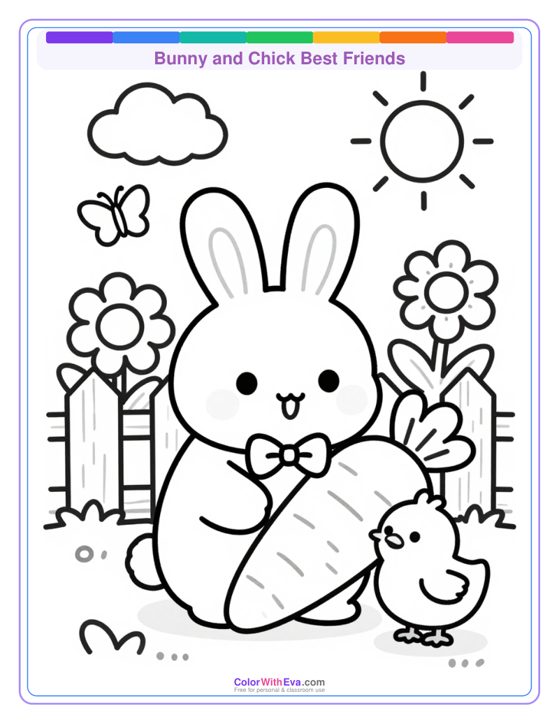 Bunny and Chick Best Friends thumbnail
