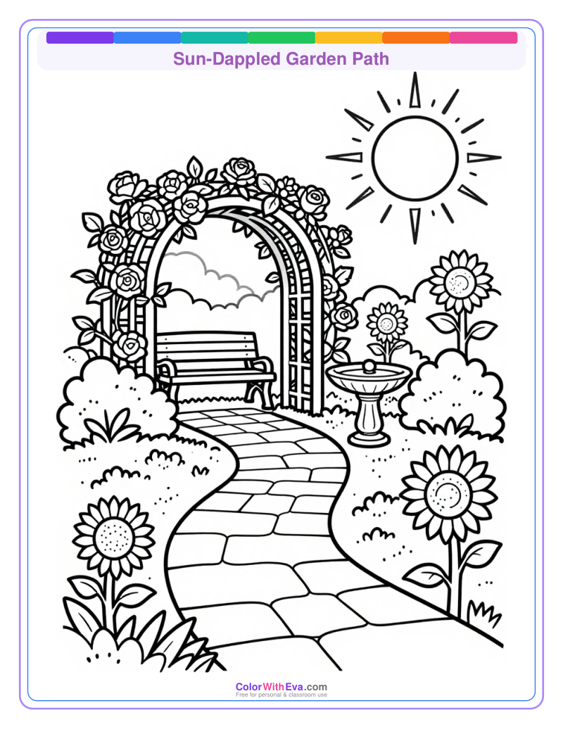 Sun-Dappled Garden Path preview