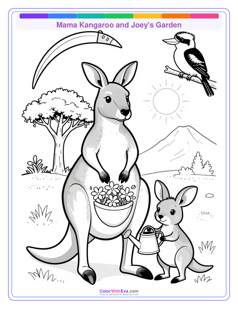 Mama Kangaroo and Joey's Garden thumbnail