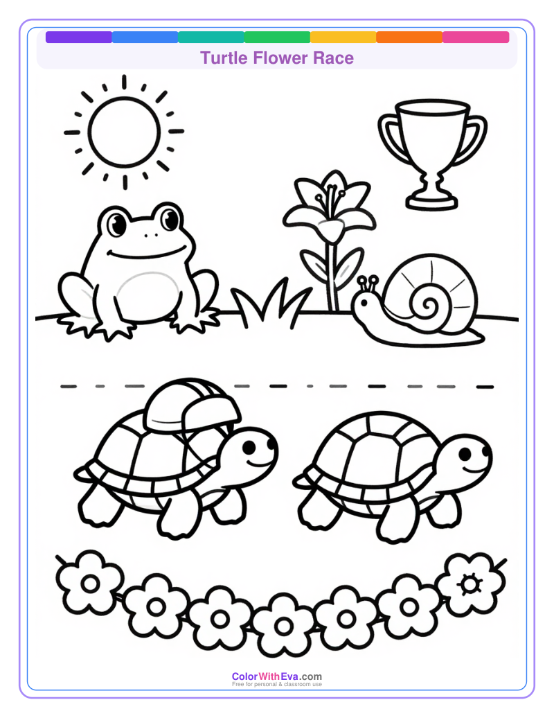 Turtle Flower Race thumbnail