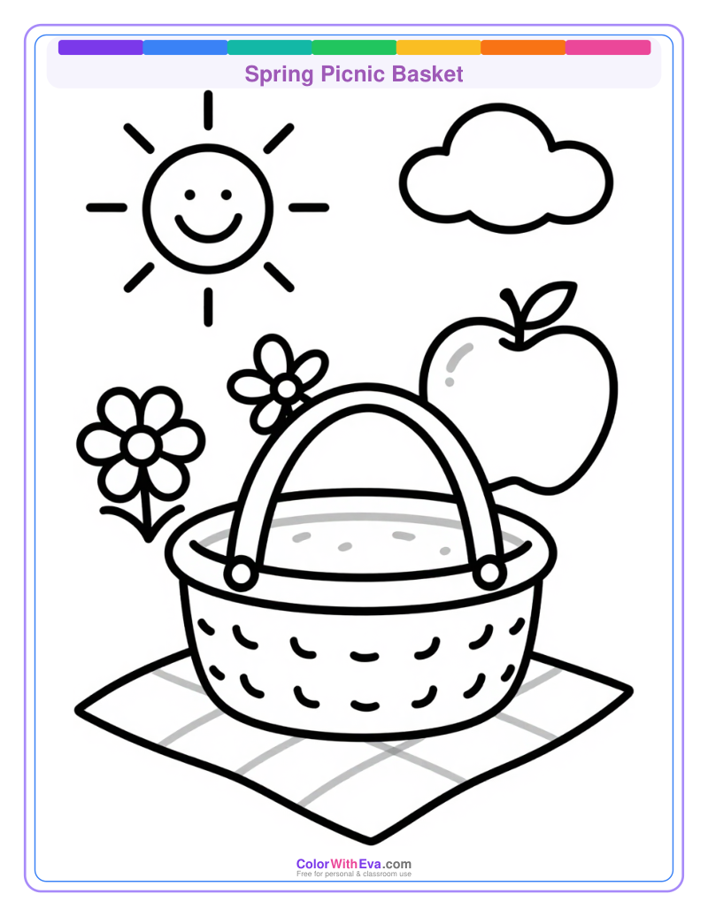 Spring Picnic Basket preview