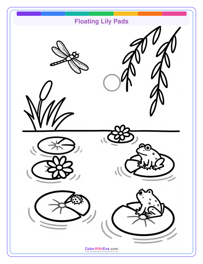 Floating Lily Pads preview