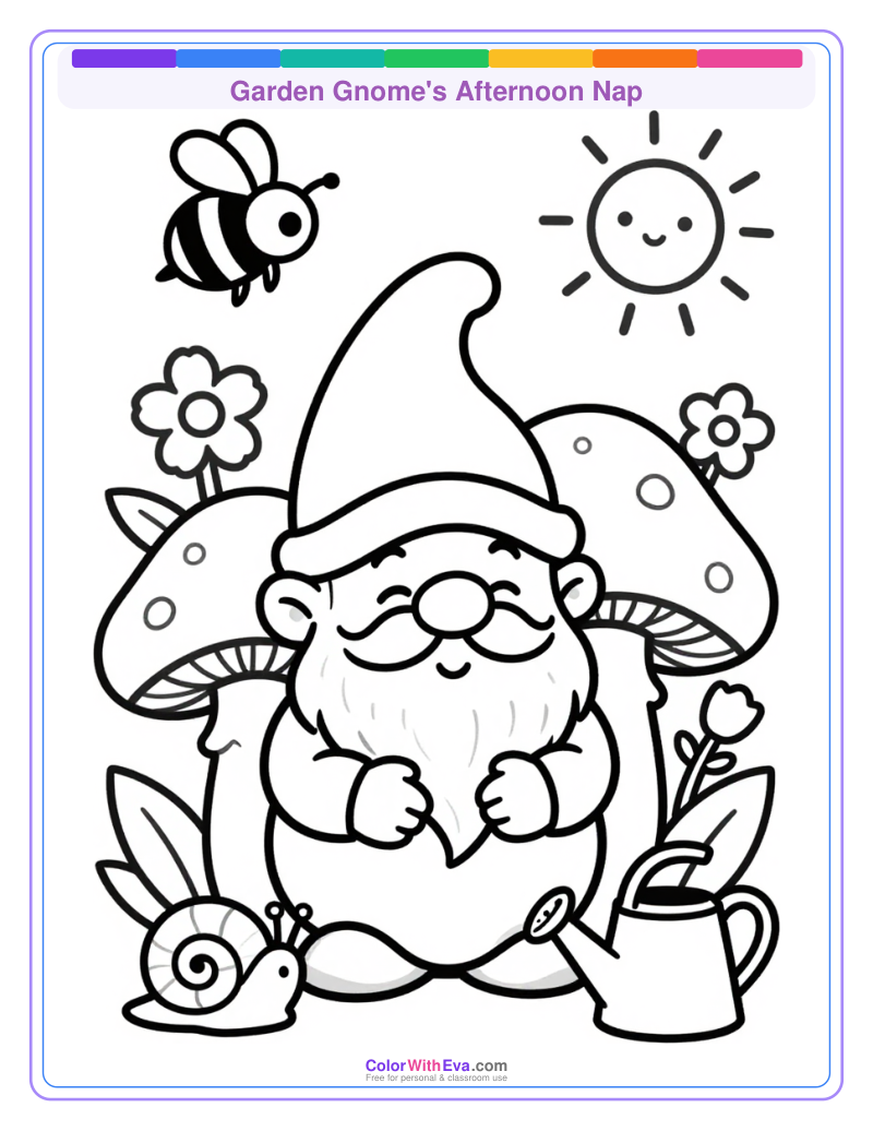 Garden Gnome's Afternoon Nap preview
